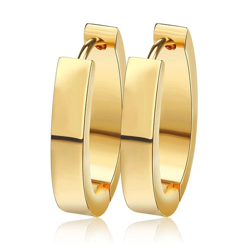 Damen edelstahl 316 ohrringe - edelstahl, l
