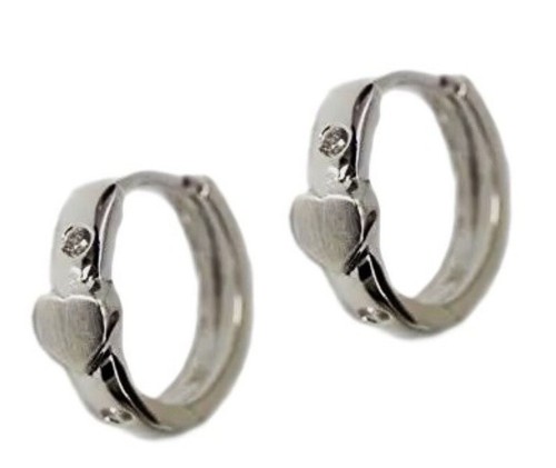 925 silber kinder ohrringe - silber,