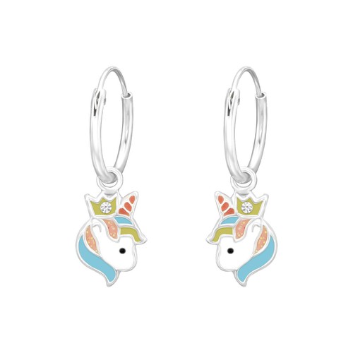 Einhorn kinder creolen - einhorn,